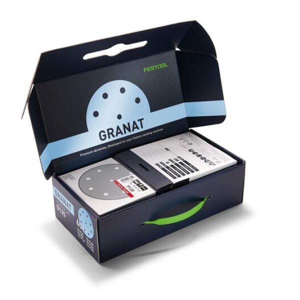 Brusni papir v setu FESTOOL Granat D125 GR-Set
