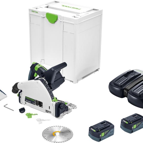 Akumulatorska potopna žaga FESTOOL TSC 55 KEBI-Plus / XL