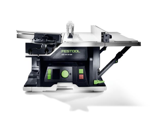 Akumulatorska namizna žaga FESTOOL CSC SYS 50 EBI set