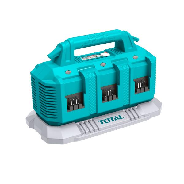 Polnilec TOTAL TOOL P20S 6-polnilnik, 4A /20V/ INDUSTRIAL (TFCLI2064)