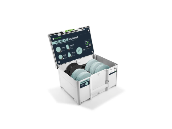 Set brusnih papirjev FESTOOL D150 GRANAT NET SYSTEM