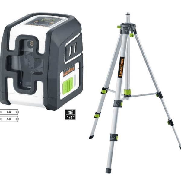 LaserLiner križni laser Set SmartCross-Laser GX 150 cm zelen