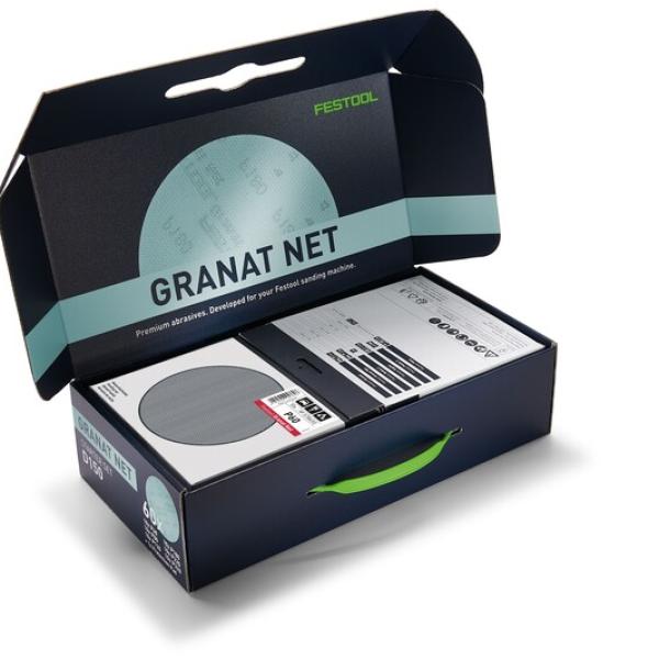 Brusni papir FESTOOL Granat Net D150 GR NET-Set