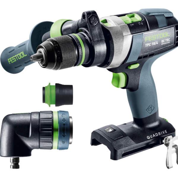 Akumulatorski udarni vrtalnik Festool TPC 18/4-Basic-Set