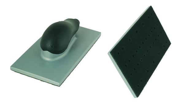 Blok za ročno brušenje MIRKA  115x230mm Grip 22H SIV