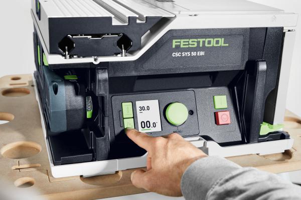 Akumulatorska namizna žaga FESTOOL CSC SYS 50 Basic Set