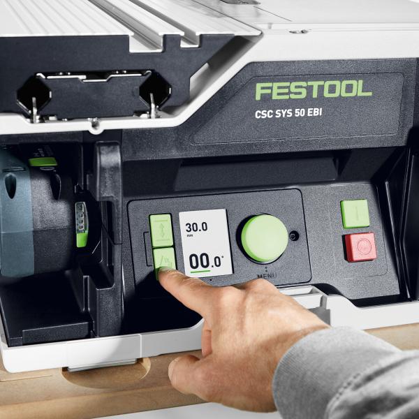 Akumulatorska namizna žaga FESTOOL CSC SYS 50 Basic Set
