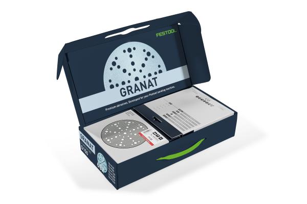 Set brusnih papirjev Festool Granat STF D150/48 GR-komplet