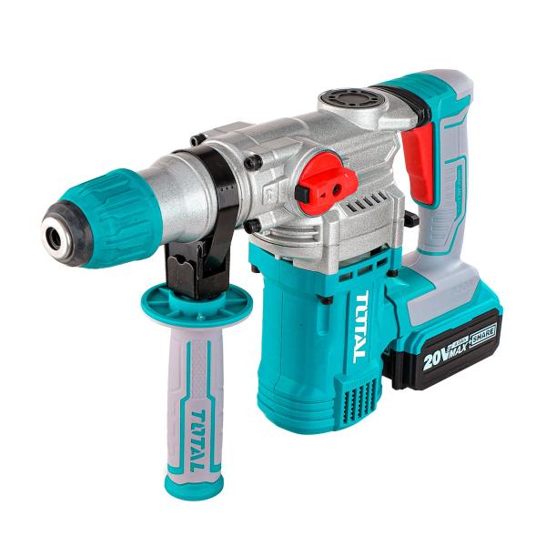 Akumulatorsko vrtalno kladivo Total Industrial TRHLI20288