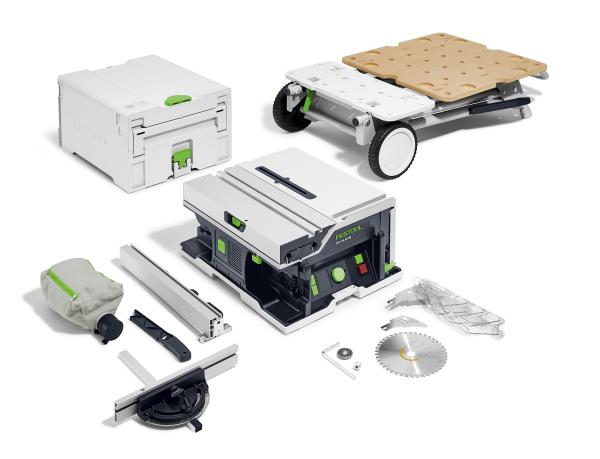Akumulatorska namizna žaga FESTOOL CSC SYS 50 Basic Set