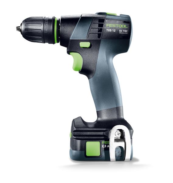 Akumulatorski vrtalnik FESTOOL TXS 12 2,5-Plus