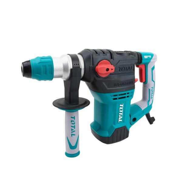 Električno rotacijsko kladivo TOTAL 1500W, SDS Plus/4400bpm/14mm/5,5J