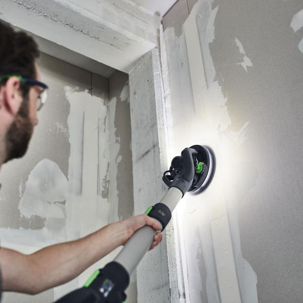 Set FESTOOL brusilnik z dolgim dosegom PLANEX LHS 2 225 EQI in sesalec CTL 36