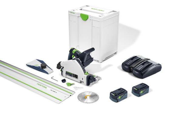 Akumulatorska potopna žaga FESTOOL TSC 55 KEBI-Plus / XL-FS