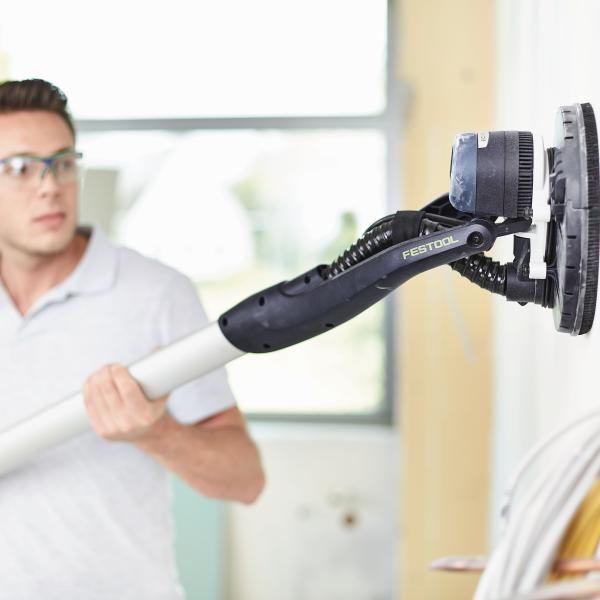 Set FESTOOL brusilnik z dolgim dosegom PLANEX LHS-E 225 in sesalec CTL 36