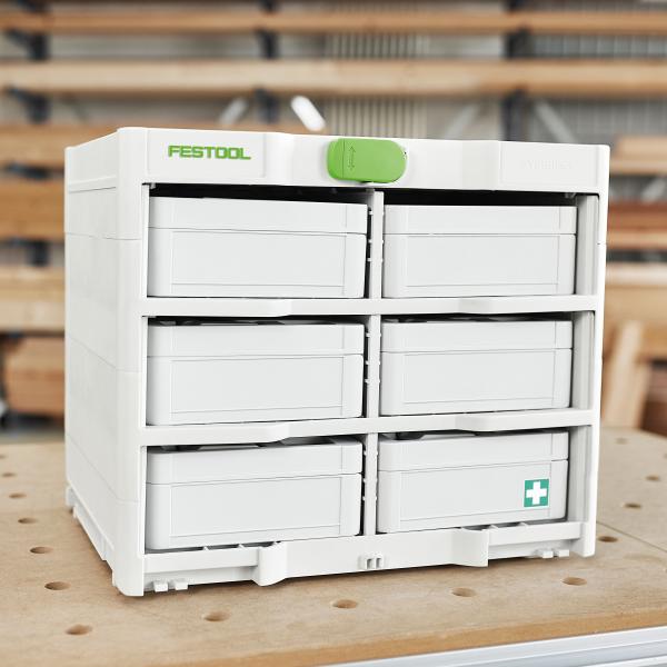 Set kovčkov FESTOOL SYS3-RK/6 M 337-komplet