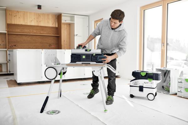 Akumulatorska namizna žaga FESTOOL CSC SYS 50 Basic Set
