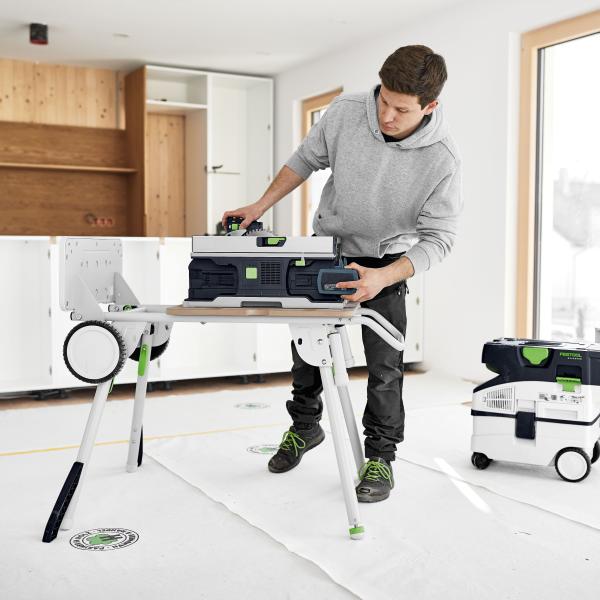 Akumulatorska namizna žaga FESTOOL CSC SYS 50 Basic Set