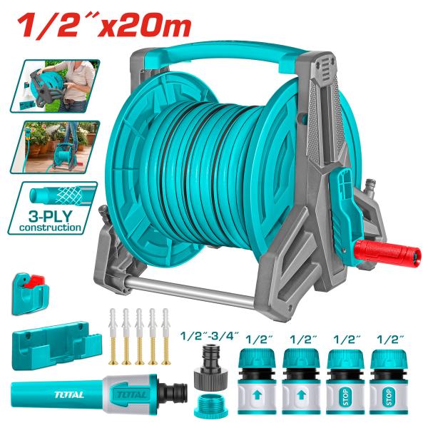 Set kolut za cev TOTAL 20Mx1/2